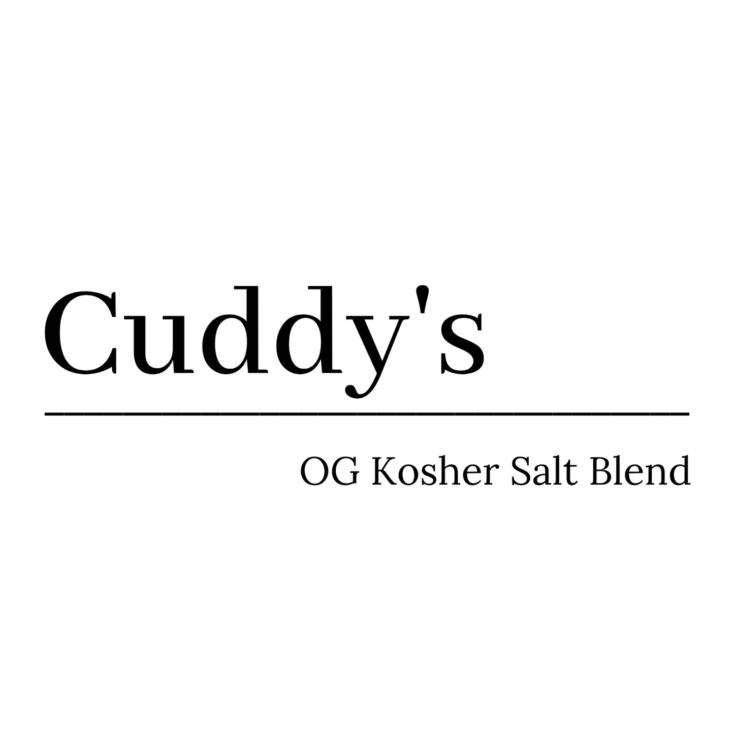 OG (Original) Herbed Kosher Salt